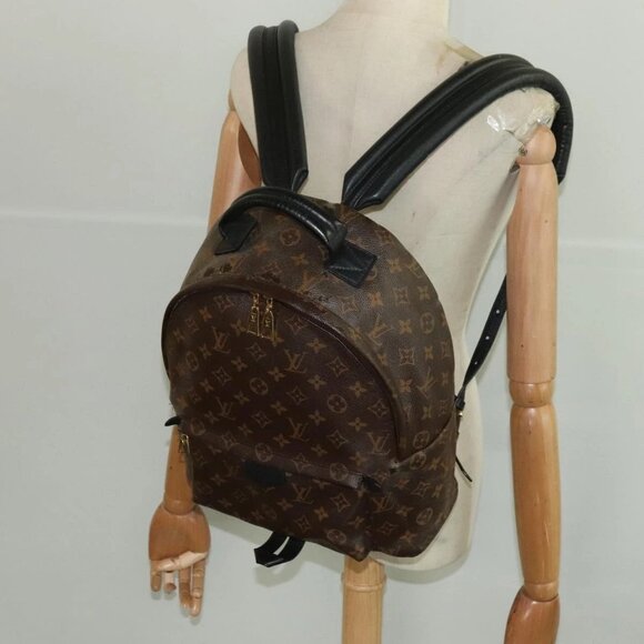 LOUIS VUITTON Monogram Palm Springs MM Backpack - Picture 1 of 16